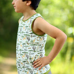 Schnittmuster Tankttop und Unterhemd Linus für Kinder Gr. 92-164 - Sewando