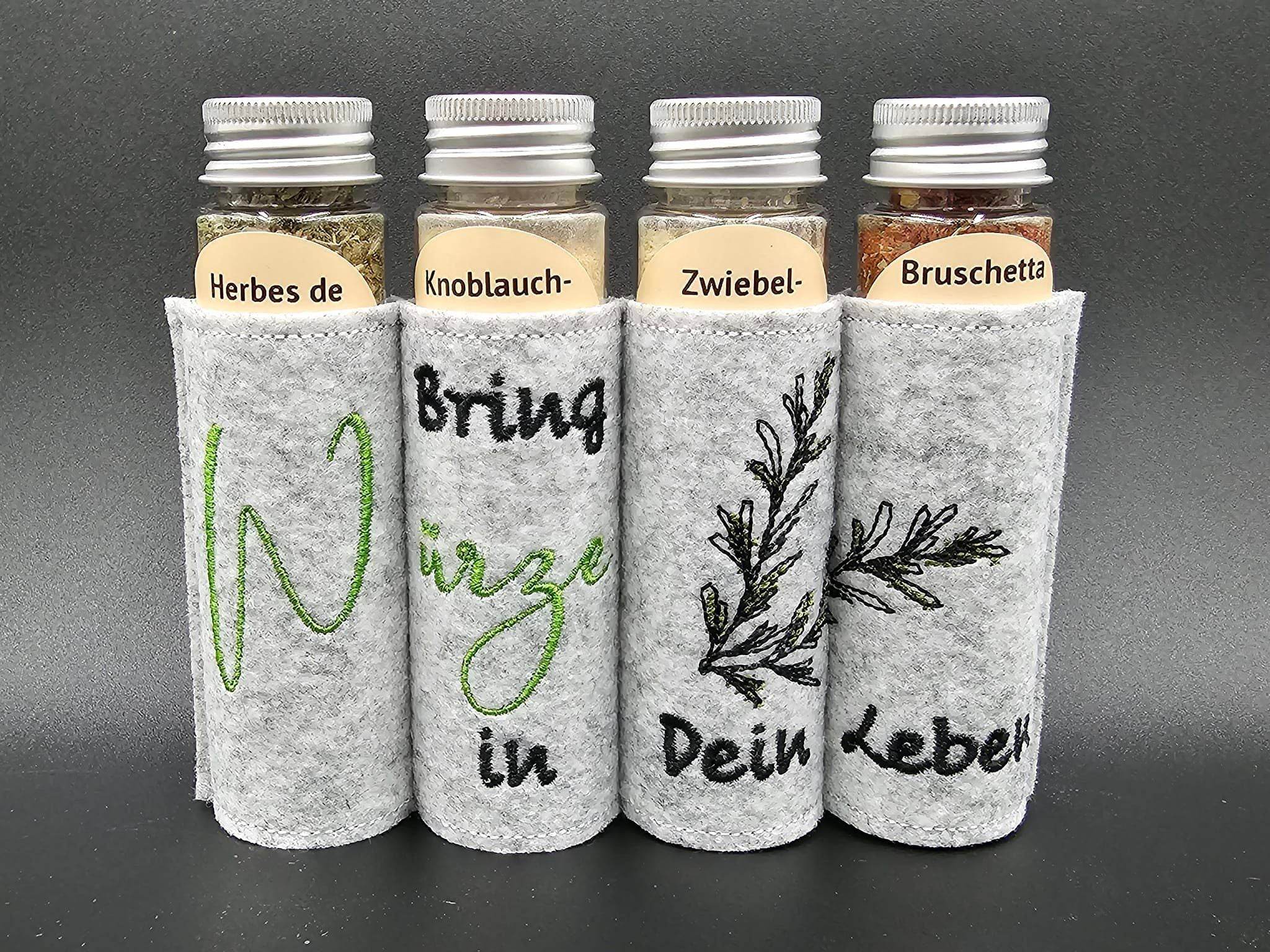 Stickdatei - Gewürzständer SPICES to go - Sewando