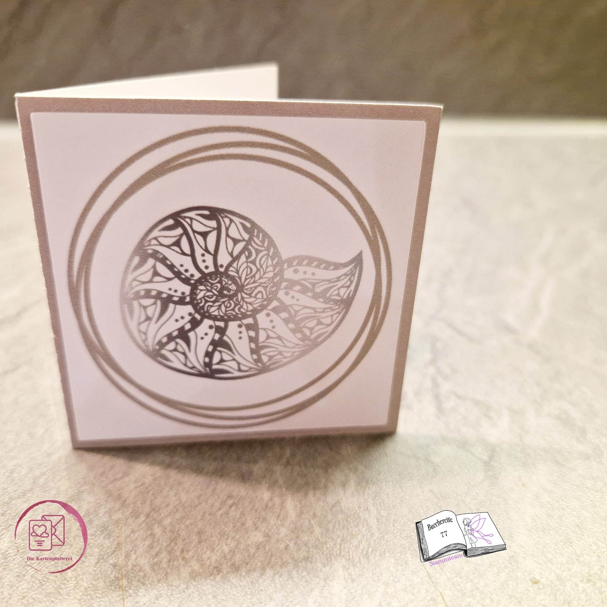 Digistamp Muster Muschel Plotten, Sublimation, Drucken ! - Sewando