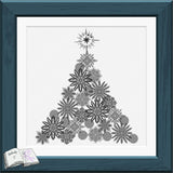 Digistamp Weihnachtsbaum Schneeflocken Plotten, Sublimation, Drucken, Digistamp - Sewando