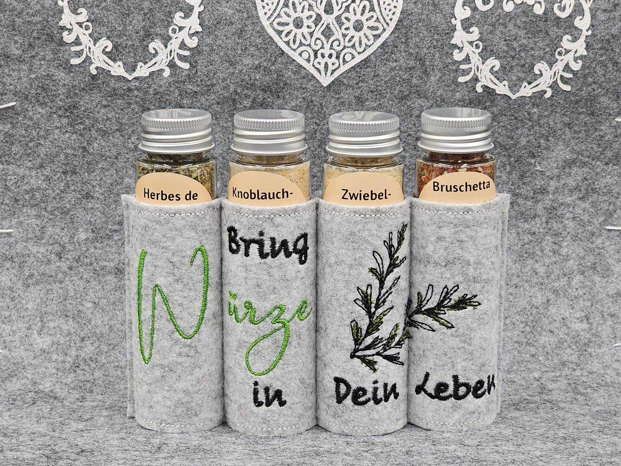 Stickdatei - Gewürzständer SPICES to go - Sewando