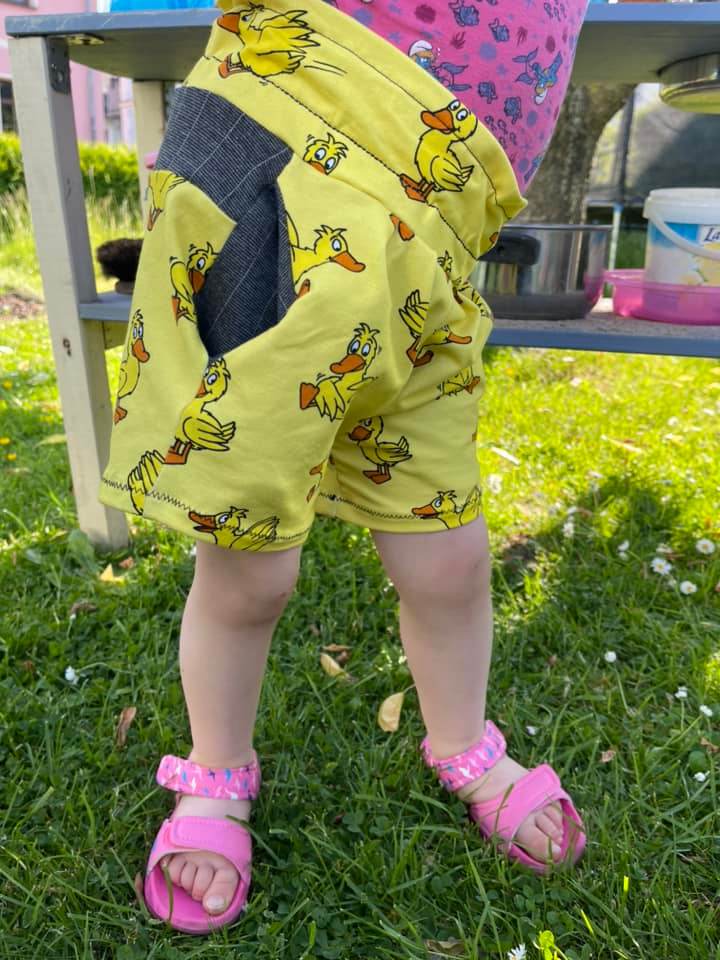 Schnittmuster Sommerhose Shorts für Kinder Amora Gr. 74-122 - Sewando