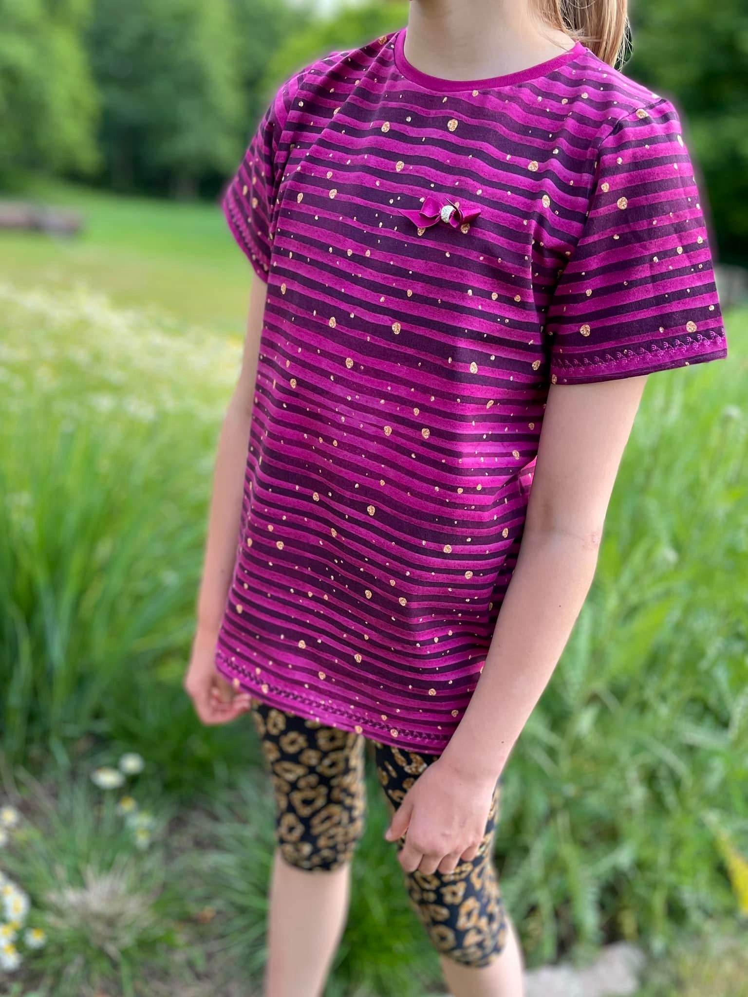 Schnittmuster LillyLio das Shirt Gr.122 - 176 - Sewando