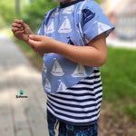 Schnittmuster LillyLio das Shirt Gr.122 - 176 - Sewando