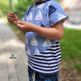 Schnittmuster LillyLio das Shirt Gr.122 - 176 - Sewando