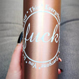 Plotterdatei F*CK PNG,SVG,DXF - Sewando