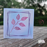 Digistamp Blätter gemustert Plotten, Sublimation, Drucken ! - Sewando