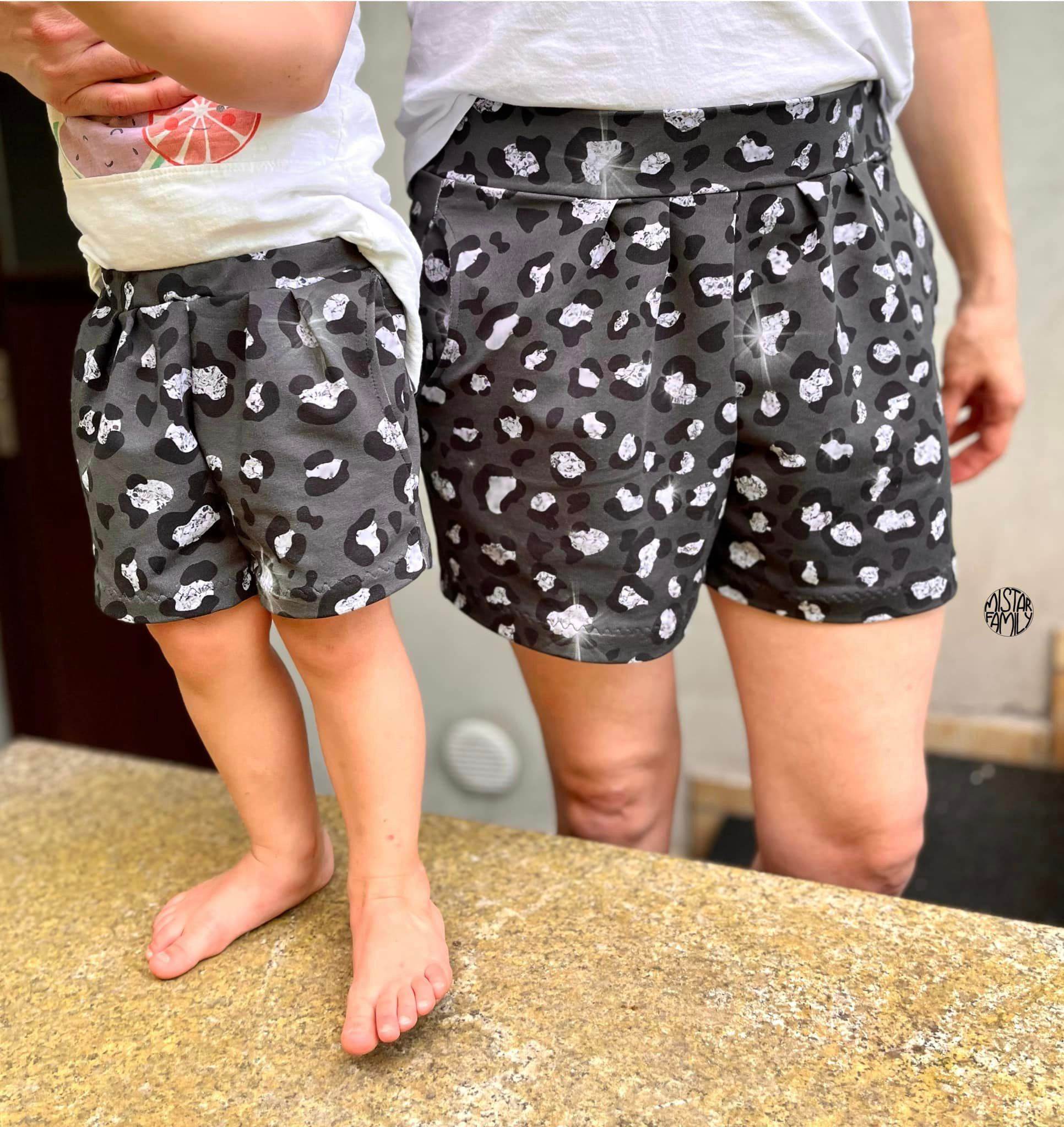 Schnittmuster Sommerhose Shorts für Kinder Amora Gr. 74-122 - Sewando
