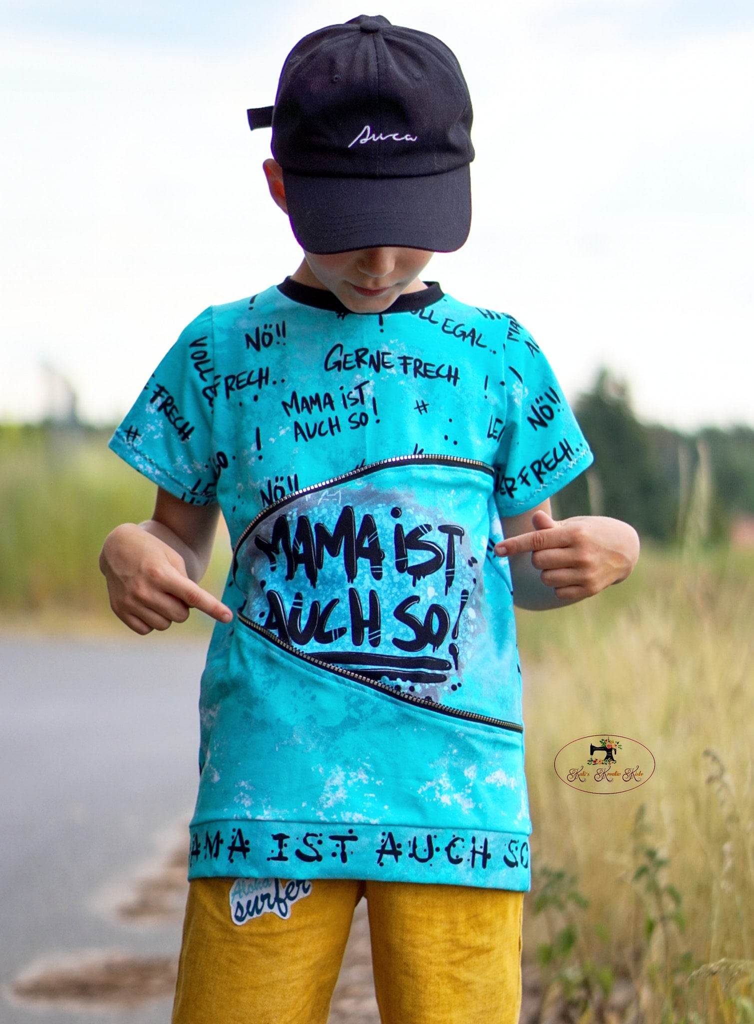 Schnittmuster LillyLio das Shirt Gr.122 - 176 - Sewando