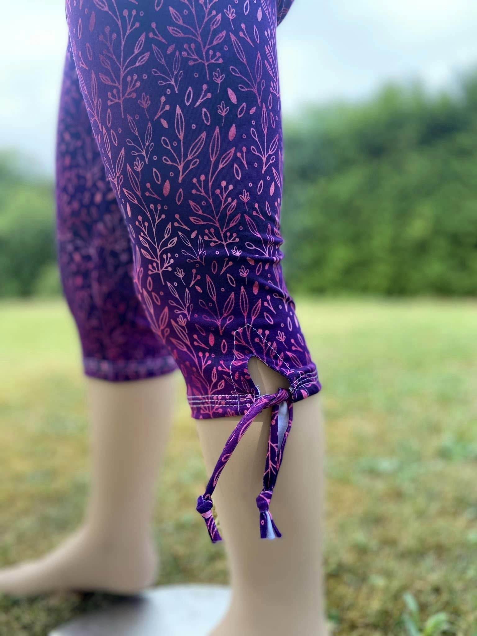 Caprihose Nina Gr. 98 - 164 inkl. A0 - Sewando