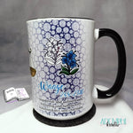 Plotterdatei Waage mit Orchidee Digiset, Sublimation, Druck, Basteln - Sewando