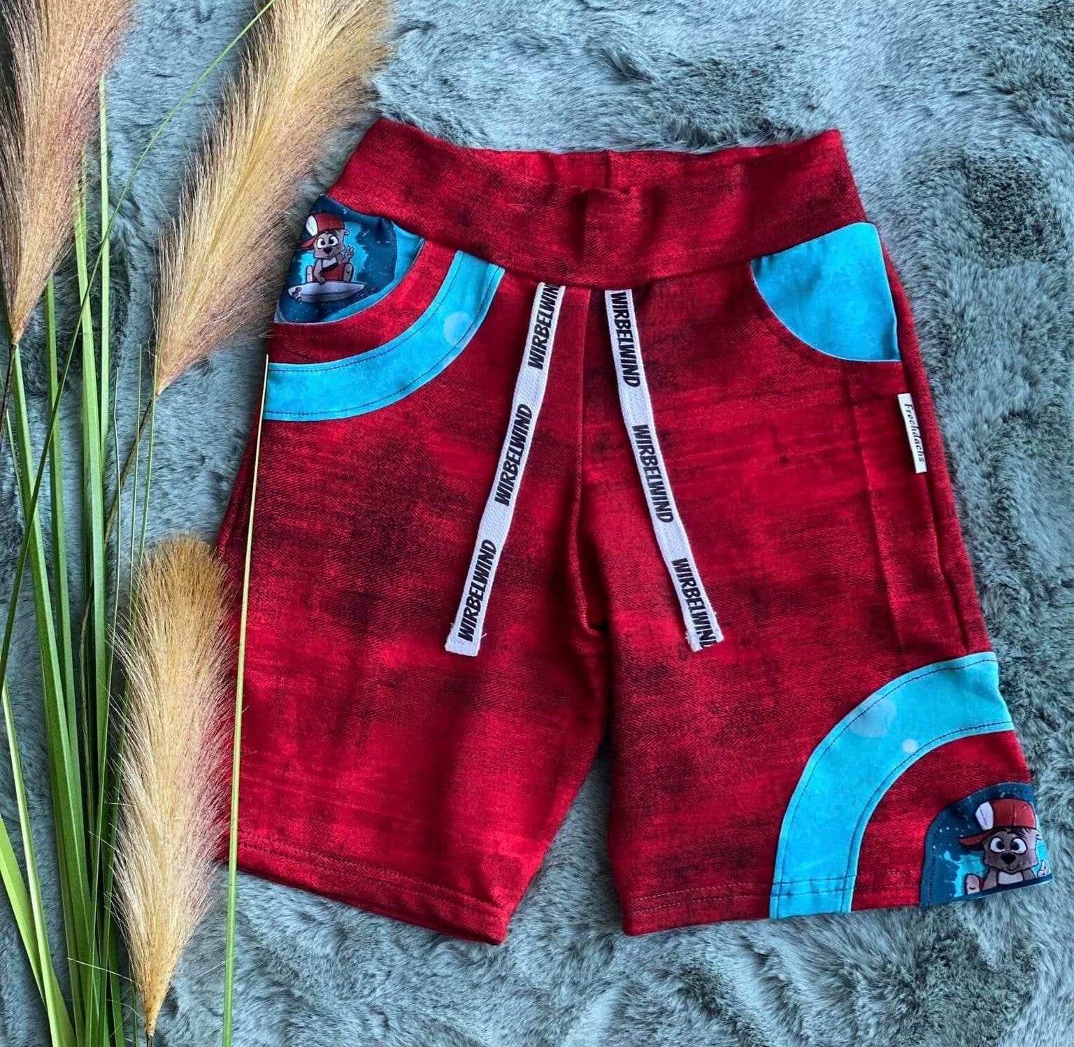 Schnittmuster *Big Wave Shorts* Version Teens Gr. 128-158 - Sewando