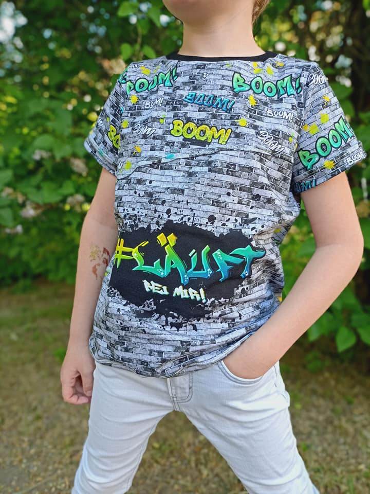 Schnittmuster LillyLio das Shirt Gr.122 - 176 - Sewando