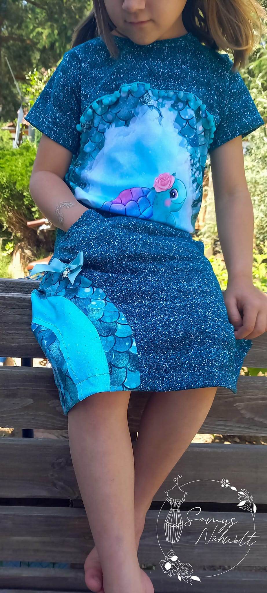 Schnittmuster / Sewing Pattern *Big Wave Skirt* Size 74-158 / 9m - 12 Years - Sewando
