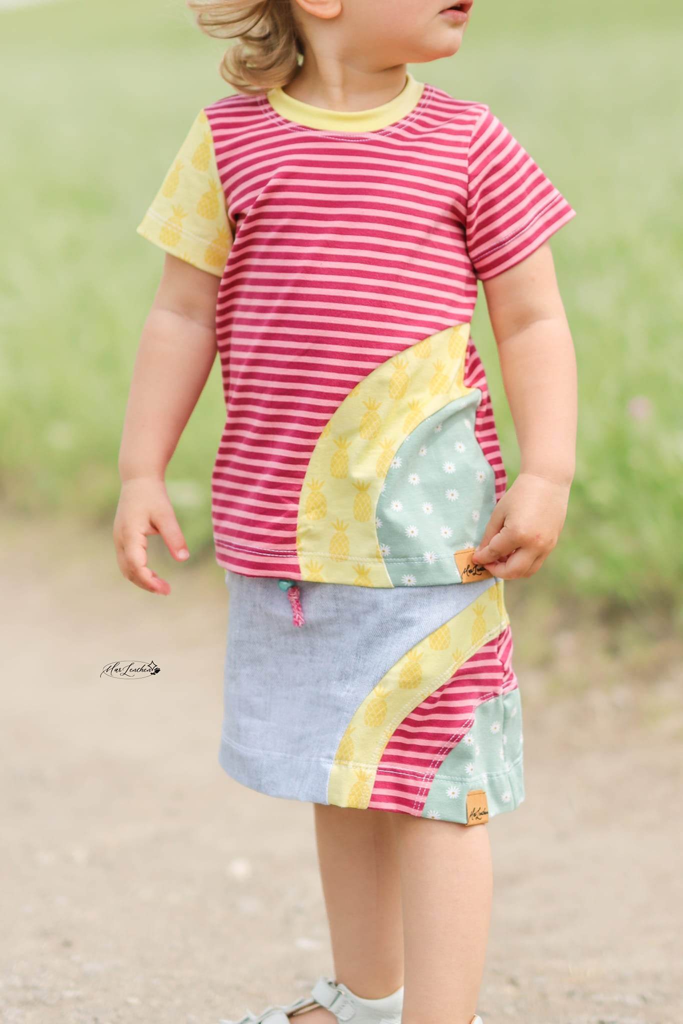 Schnittmuster *Big Wave Skirt* #Rock Gr. 74-158 - Sewando