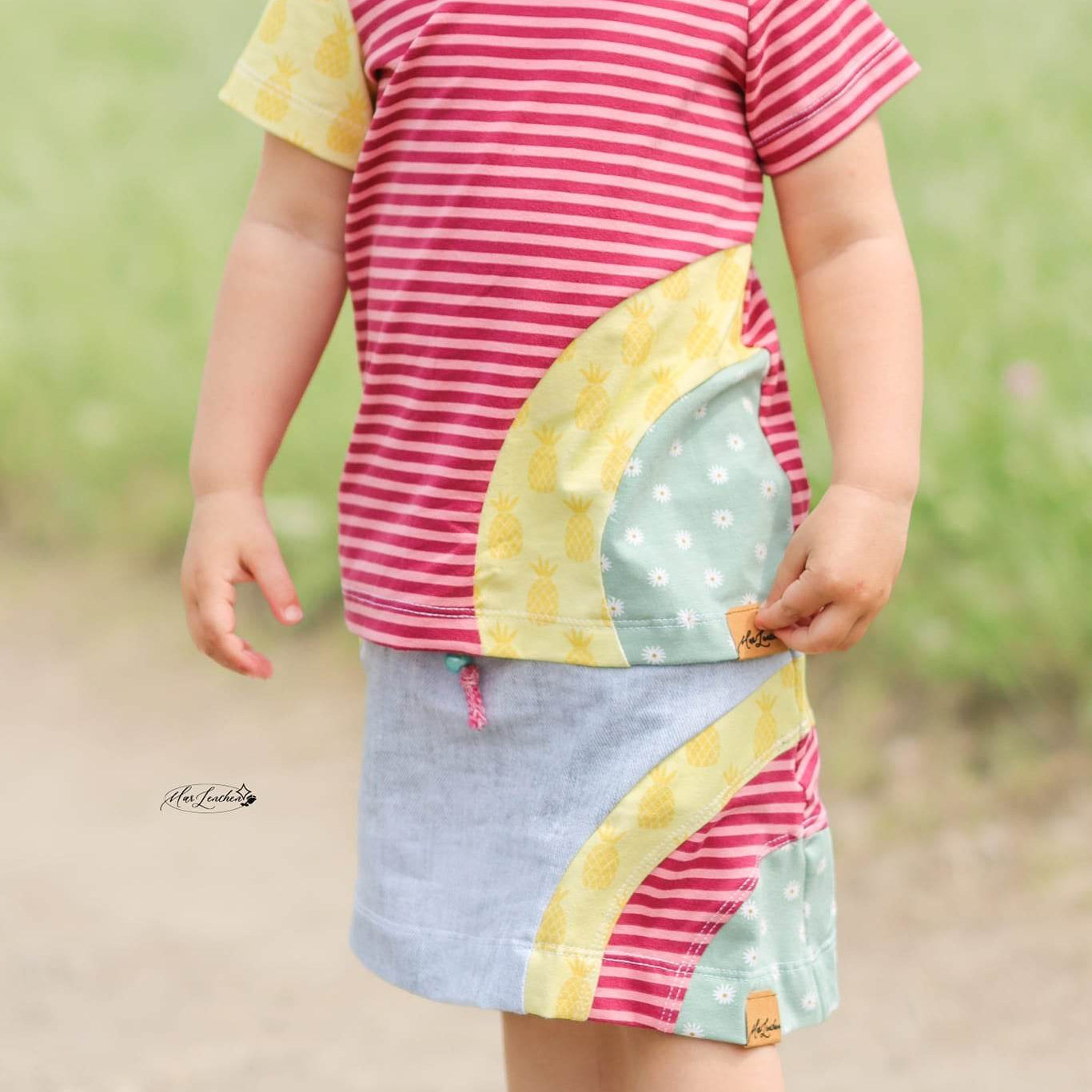 Schnittmuster / Sewing Pattern *Big Wave Skirt* Size 74-158 / 9m - 12 Years - Sewando