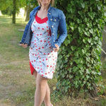 Schnittmuster Kleid mit Herzausschnitt Conny fGr. 32-48 - Sewando