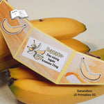 Digiset Banane, Plotterdatei, Sublimation - Sewando