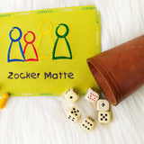6x Stickdatei "Spielfiguren" Satinstick