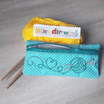 3x Stickdatei Projekttasche Stricken - Sewando