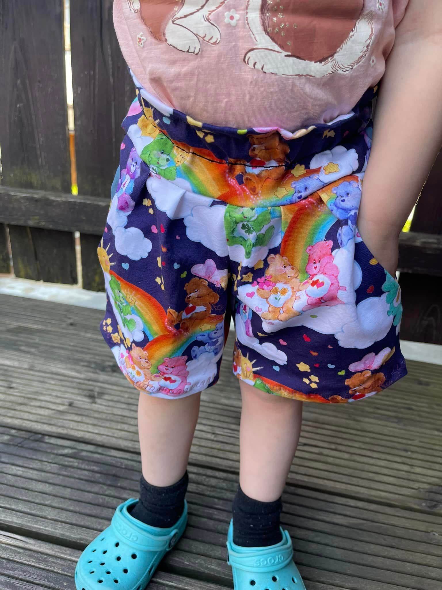 Schnittmuster Sommerhose Shorts für Kinder Amora Gr. 74-122 - Sewando