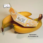 Digiset Banane, Plotterdatei, Sublimation - Sewando