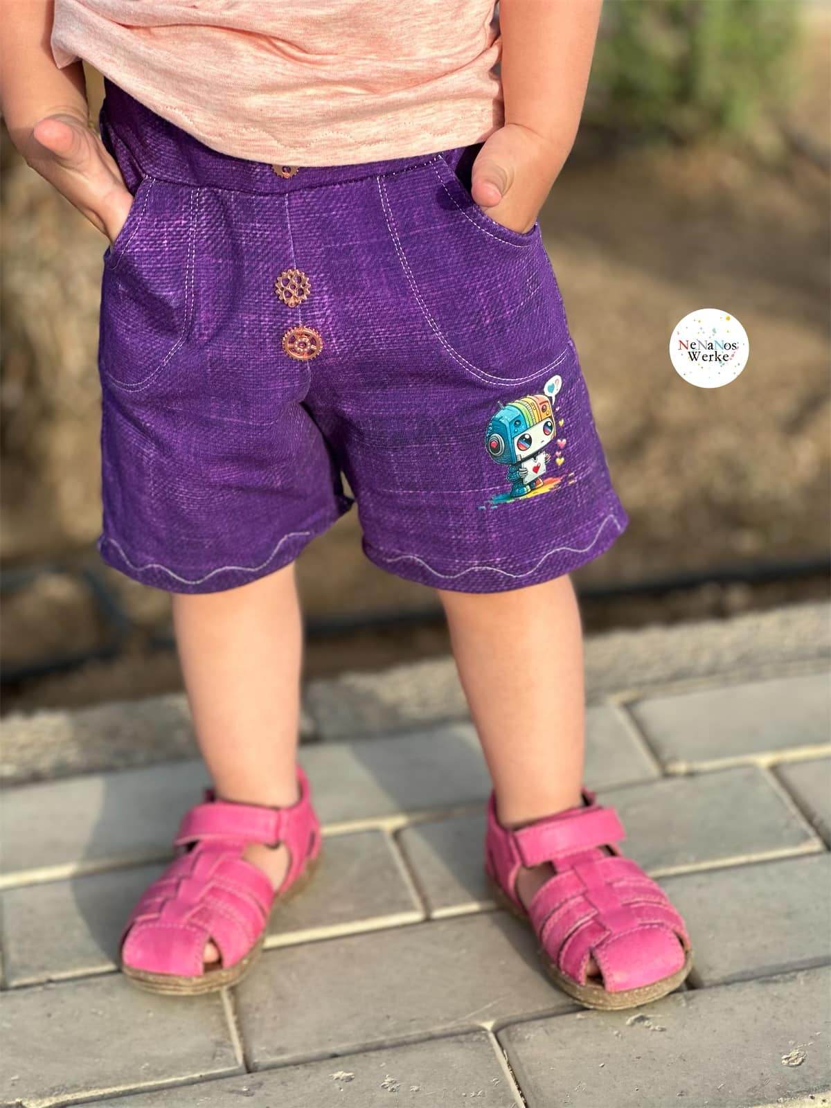 Schnittmuster *Big Wave Shorts* Kombi Set Baby & Kids & Teens Gr. 74-158 - Sewando