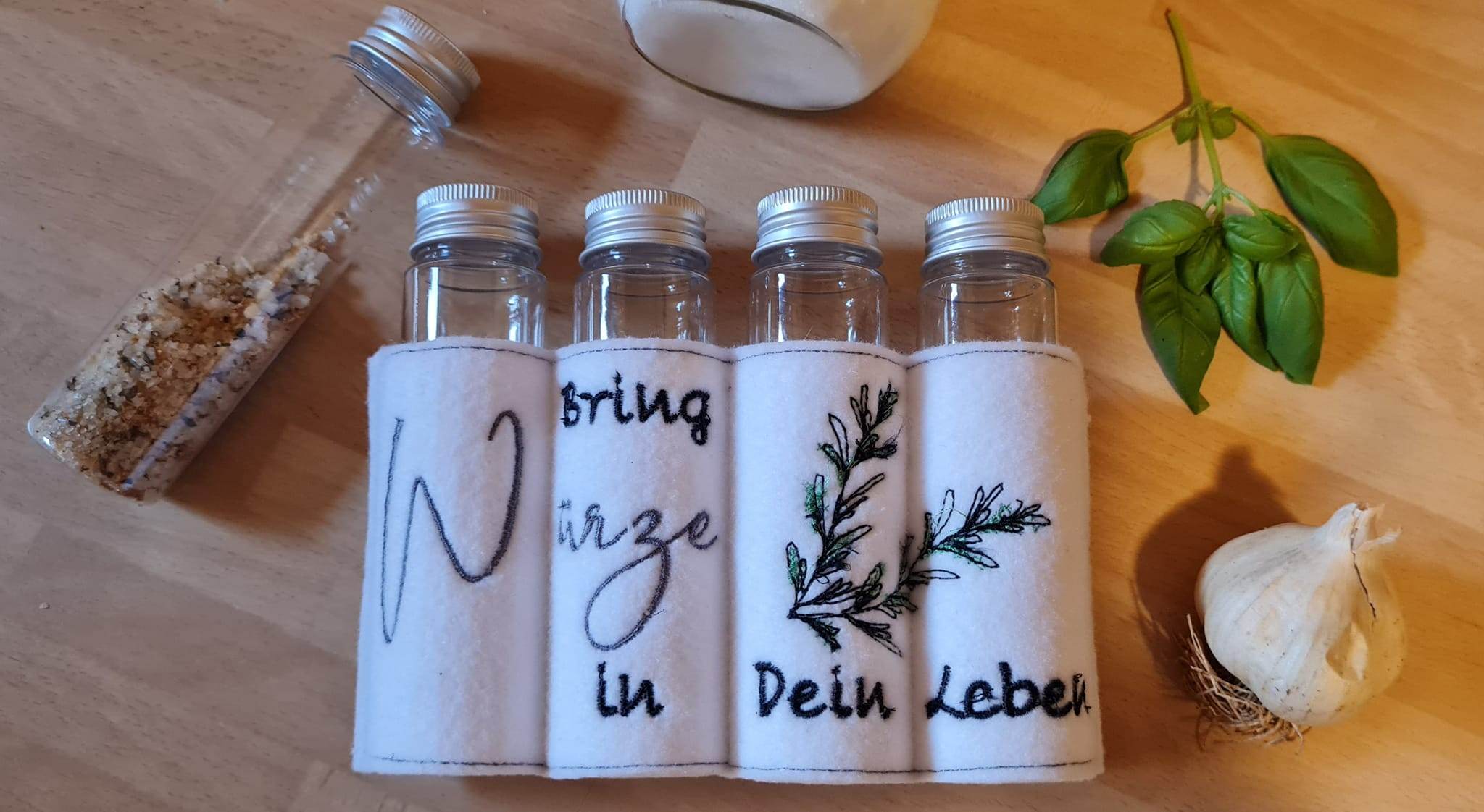 Stickdatei - Gewürzständer SPICES to go - Sewando