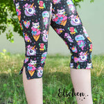 Caprihose Nina Gr. 98 - 164 inkl. A0 - Sewando