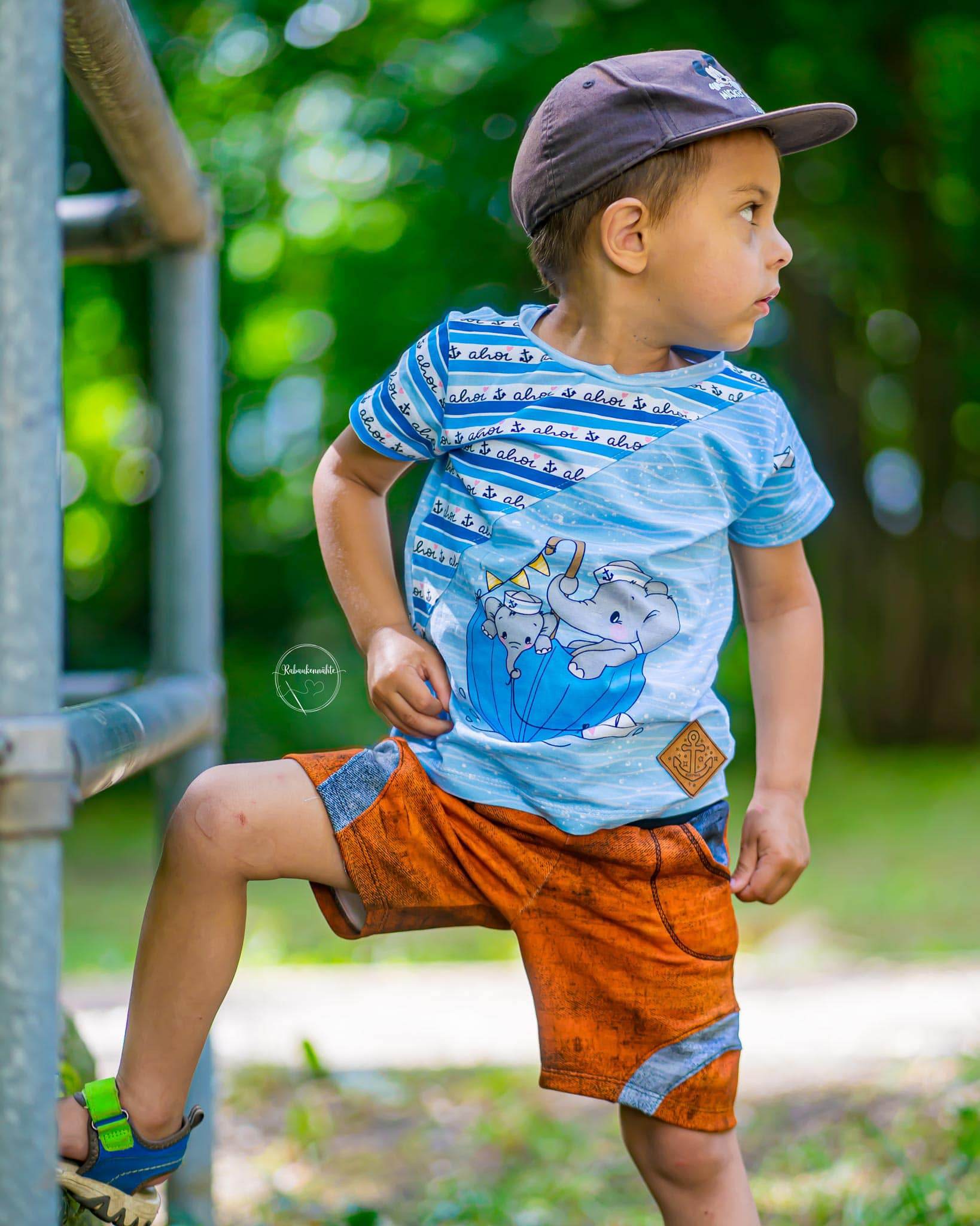 Schnittmuster *Big Wave Shorts* Variante Baby & Kids Gr. 74-122 - Sewando
