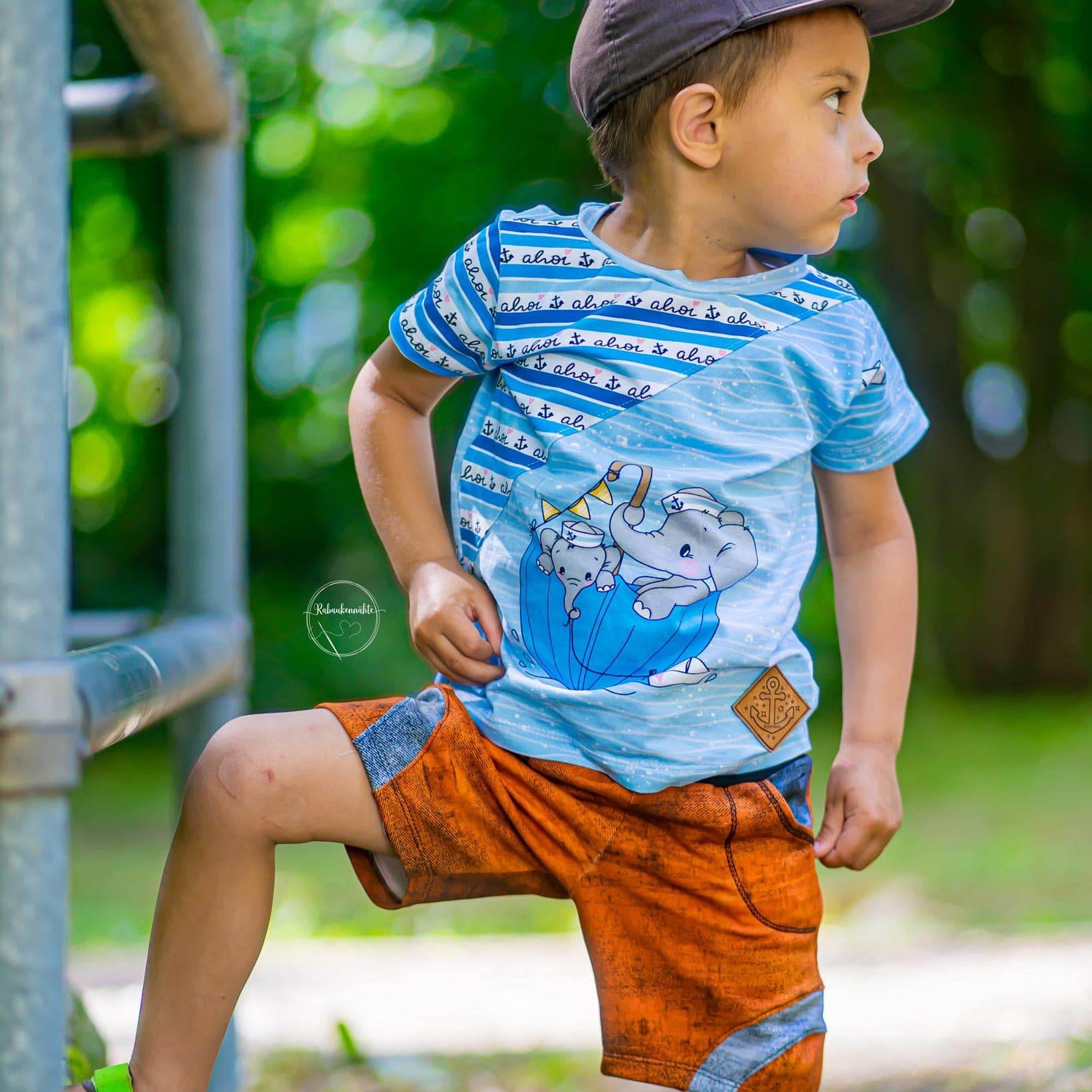 Schnittmuster / Sewing Pattern *Big Wave Shorts* Size 74-158 / 9m - 12 Years - Sewando