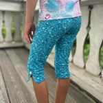 Caprihose Nina Gr. 98 - 164 inkl. A0 - Sewando