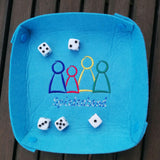 6x Stickdatei "Spielfiguren" Satinstick