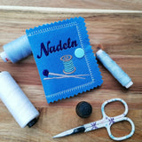 6x Stickdatei "Nadeln" ITH Nadelbuch