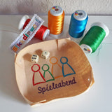 6x Stickdatei "Spielfiguren" Satinstick