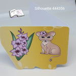 Digiset Löwe mit Gladiole Plotten, Sublimation, Drucken, Digistamp, Digipaper - Sewando
