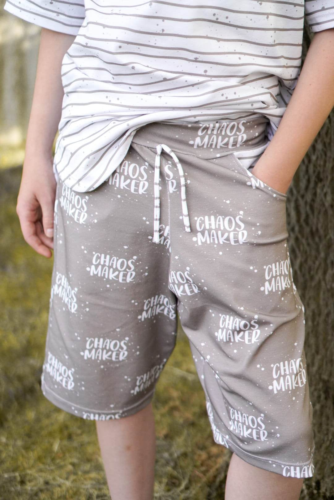 Schnittmuster *Big Wave Shorts* Version Teens Gr. 128-158 - Sewando