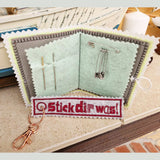 6x Stickdatei "Nadeln" ITH Nadelbuch