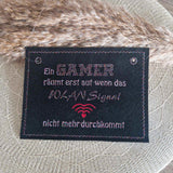 3x Stickdatei "Gamer WLan" ITH Schild