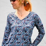 Schnittmuster Shirt FREISING Gr. 32-56 + gratis Plotterdatei : - Sewando