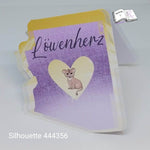 Digiset Löwe mit Gladiole Plotten, Sublimation, Drucken, Digistamp, Digipaper - Sewando