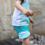 Schnittmuster *Big Wave Shorts* Variante Baby & Kids Gr. 74-122 - Sewando