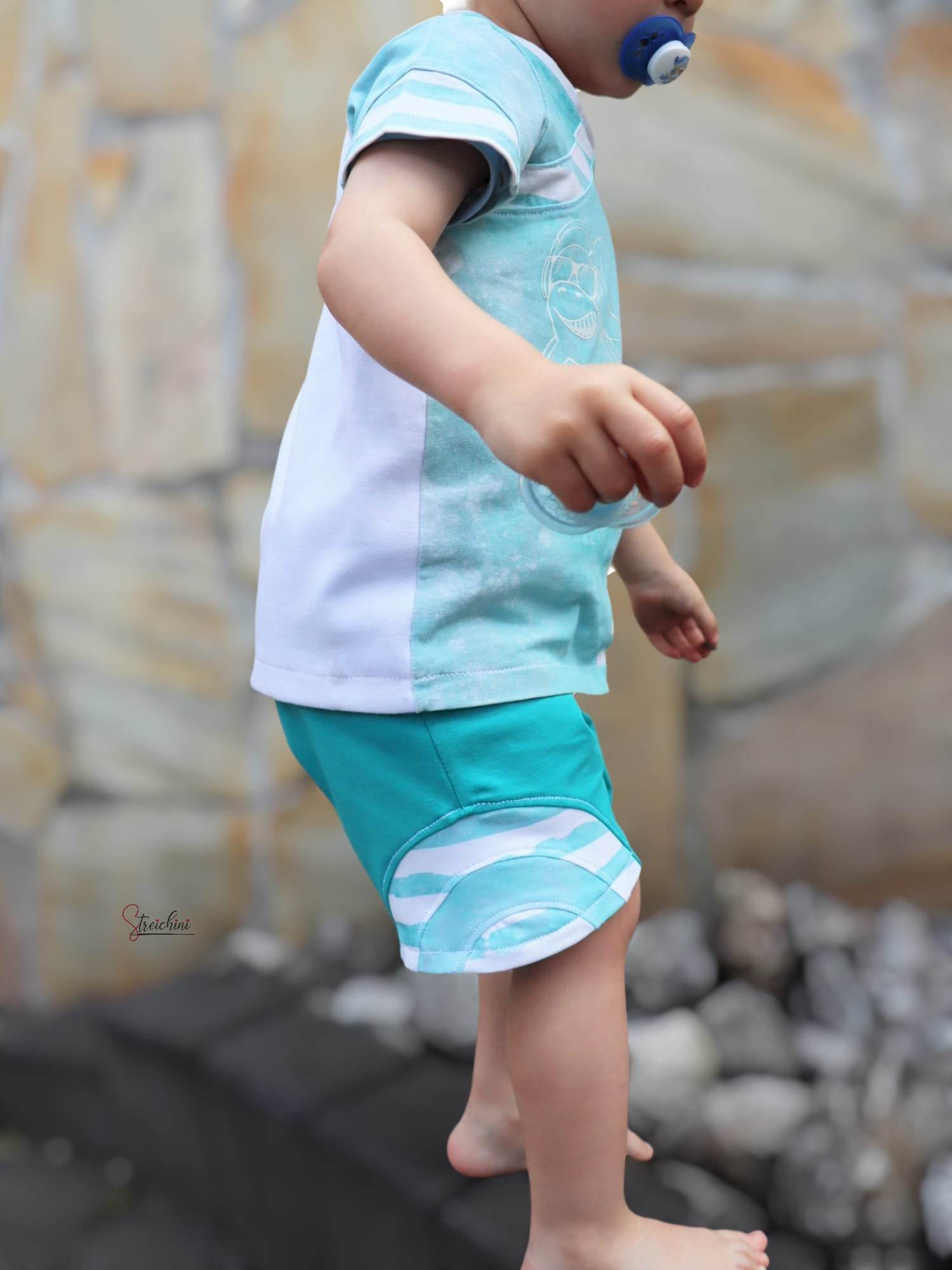 Schnittmuster *Big Wave Shorts* Variante Baby & Kids Gr. 74-122 - Sewando