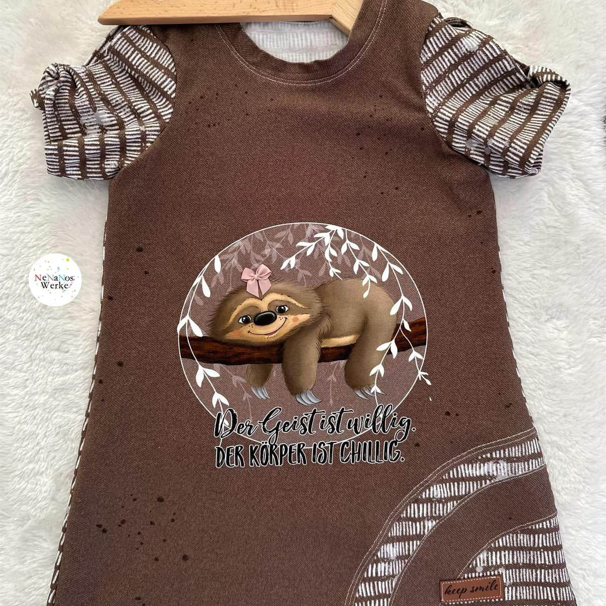 Schnittmuster / Sewing Pattern *Big Wave Dress* Size 62-176 / 3m - 18 Years - Sewando