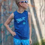 Schnittmuster Tankttop und Unterhemd Linus für Kinder Gr. 92-164 - Sewando
