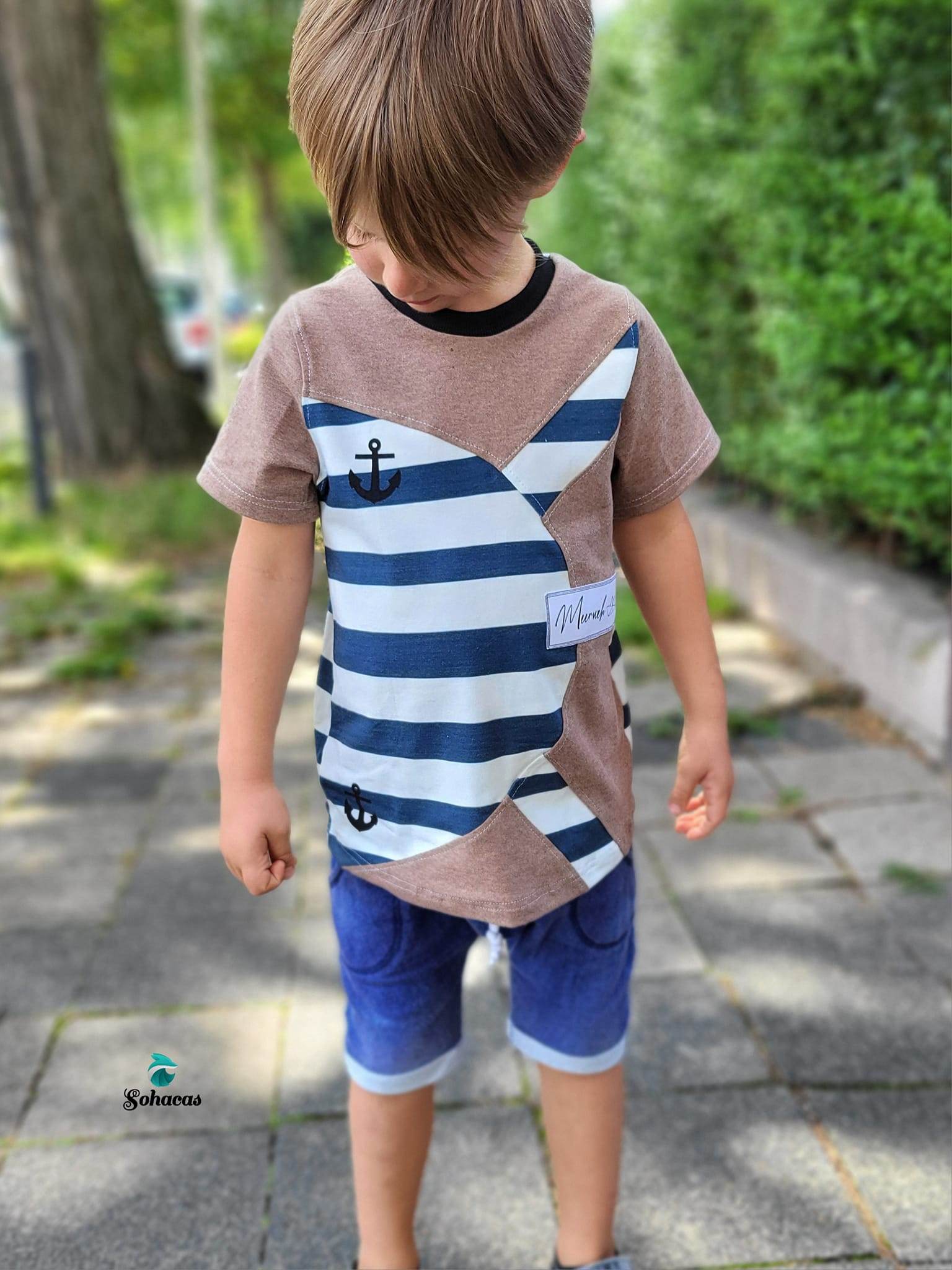 T-Shirt DIEGO Gr. 92 - 164 inkl. A0 - Sewando