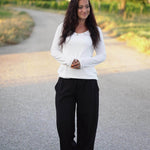 Schnittmuster Palazzohose Hose PIRK Gr. 32-54 : - Sewando