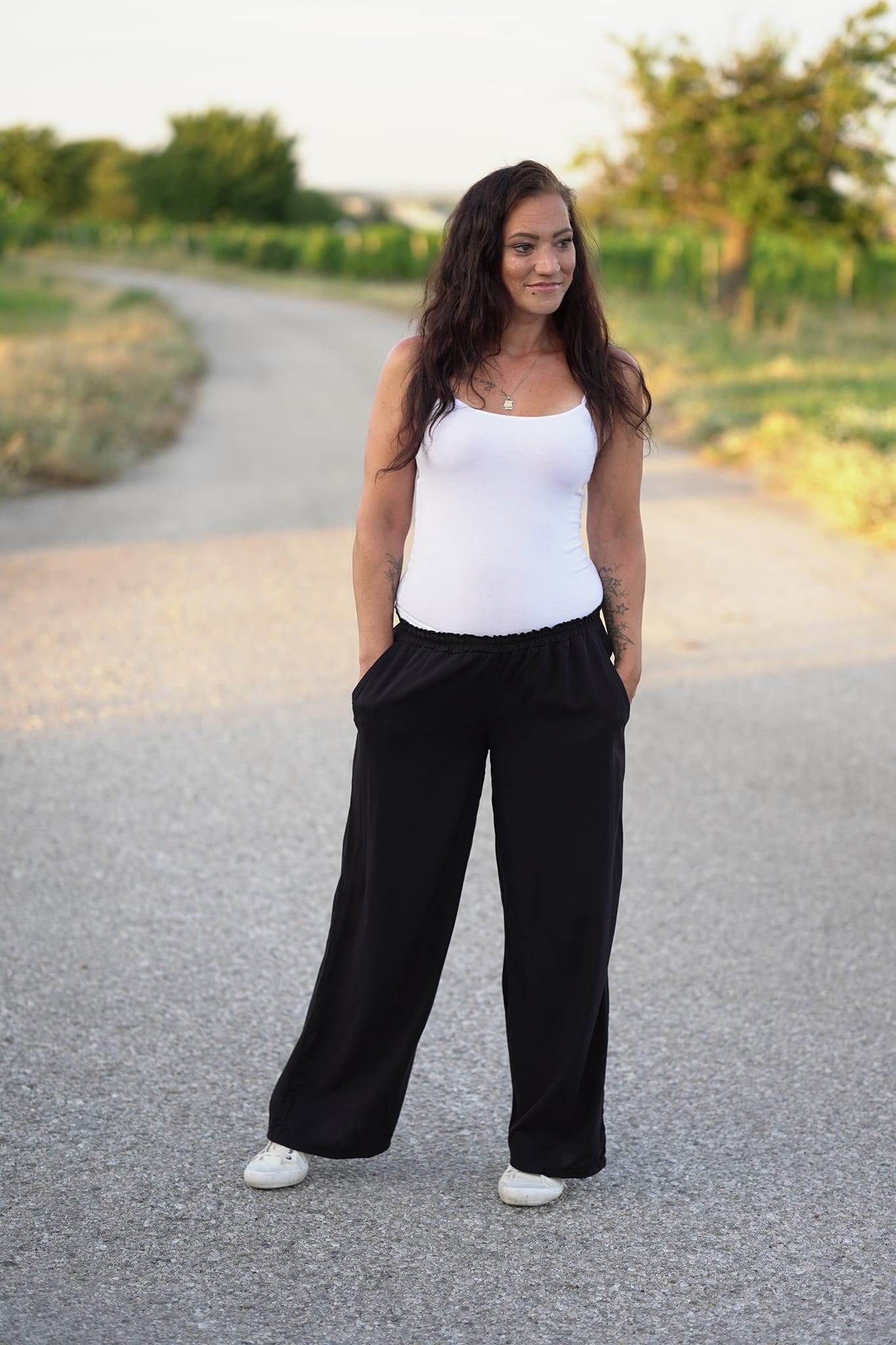 Schnittmuster Palazzohose Hose PIRK Gr. 32-54 : - Sewando