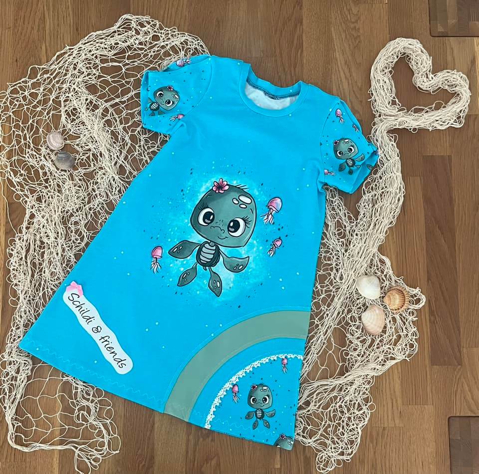 Schnittmuster / Sewing Pattern *Big Wave Dress* Size 62-176 / 3m - 18 Years - Sewando