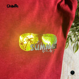 Plotterdatei Sunglasses Sonnenbrille Beach - Sewando